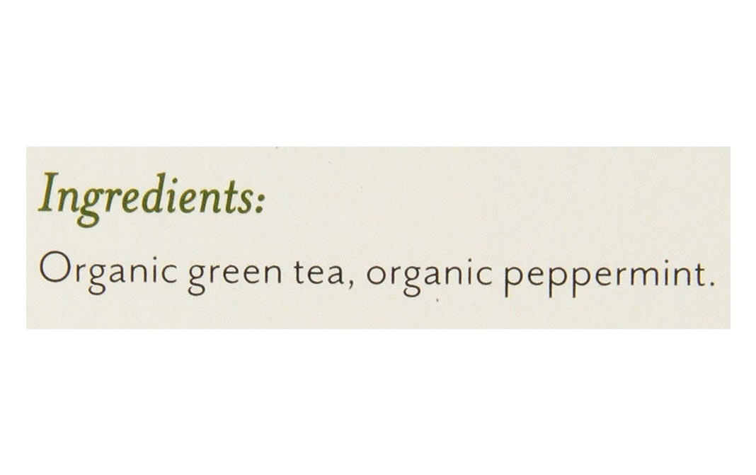 Rishi Tea Organic Green Tea, Mint   Box  15 pcs